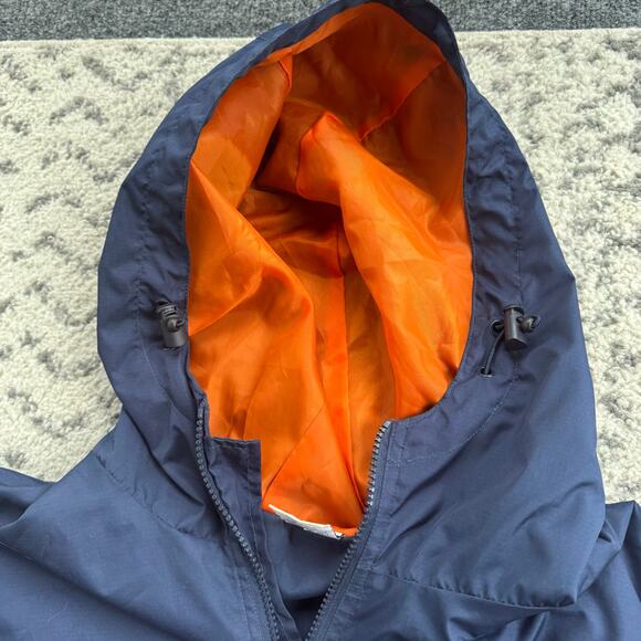 Vtg Russell Athletics University of Illinois Fighting Illini Hooded Windbreaker - Picture 7 of 12